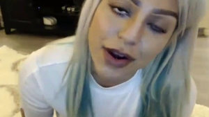 Briana Lee demonstrates natural boobs