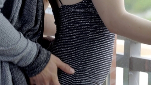 Small boobs brunette hardcore cumshot on sofa