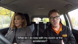 Kiki Minaj creampied in a car HD