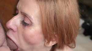 Rough sex starring hairy british mature Lily May in HD