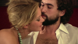 Hairy Lina Romay tongue kissing orgasm