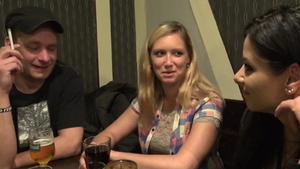 European teen chick fucking for money