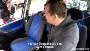 Skinny amateur fucks for money in public