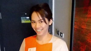 Doggy fucking small tits thai in HD