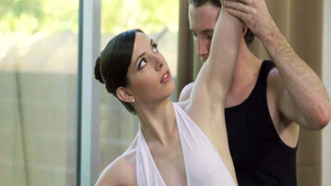 Very sexy babe Ember Stone ballet