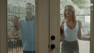 Tattooed and trimmed pussy stepmom tongue kissing in the bar