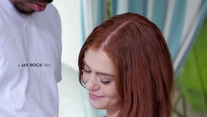 Deepthroat alongside hottest teen chick