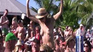 Rough sex accompanied by sexy teen chick
