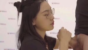 Slamming hard with very cute asian amateur June Liu