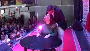 Zenda Sexy pussy fucking in public