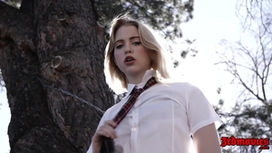 Teen Chloe interracial bang video