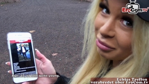 Muscle german babe fail fitness at casting