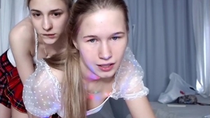 Large boobs russian stepsis digs pussy sex wearing uniform HD