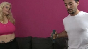 Real sex accompanied by wife