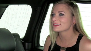 Beautiful blonde haired receives hard pounding