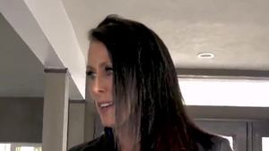 Huge boobs brunette Alex More pussy fuck