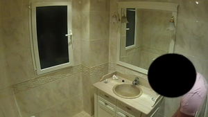 Flashing in the shower large boobs european Marta Sanz