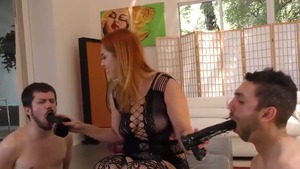 Small tits ebony mature Edyn Blair digs pussy sex