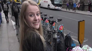 Young skinny teen Paris White rough cock sucking in the Paris