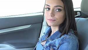 Casting Coach X - Awesome babe Ashly Anderson in a car in HD