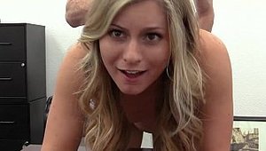 BackroomCastingCouch - Blonde hair raw creampied at casting