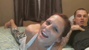 Wet girlfriend rough orgasm