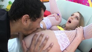 Nympho: Cadence Lux interracial fuck sex video