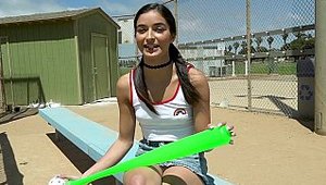 Bang! - Outdoors pigtails american Emily Willis HD