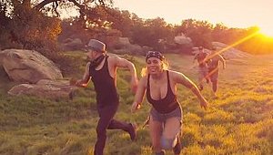 Pretty Dirty - Luna Star bends over outdoors in HD